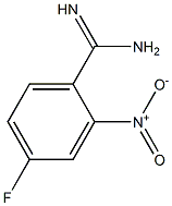 4-fluoro-2-nitrobenzamidine Struktur