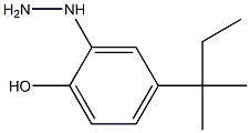  4-tert-pentyl-2-hydrazinylphenol