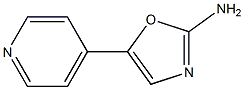 5-(PYRIDIN-4-YL)-OXAZOL-2-YLAMINE Structure