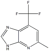 5-methyl-7-(trifluoromethyl)-3H-imidazo[4,5-b]pyridine Structure