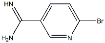 6-bromopyridine-3-carboxamidine,,结构式