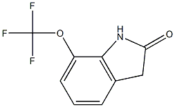 7-(trifluoromethoxy)indolin-2-one Structure