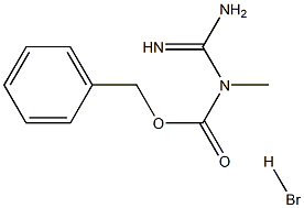 benzyl amidinomethylcarbamate hydrobromide Structure