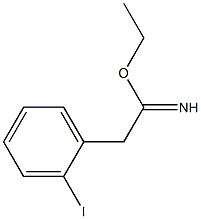 ethyl 2-(2-iodophenyl)acetimidate Structure