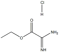 ethyl 2-amino-2-iminoacetate hydrochloride Structure