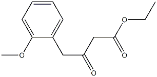 ethyl 4-(2-methoxyphenyl)-3-oxobutanoate 结构式