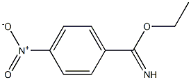 ethyl 4-nitrobenzimidate Structure