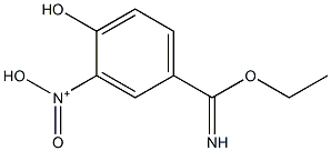 N-(5-(ethoxy(imino)methyl)-2-hydroxyphenyl)-N-oxohydroxylammonium Structure