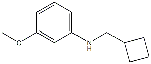 N-(cyclobutylmethyl)-3-methoxybenzenamine Structure