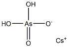 Caesium Dihydrogen Arsenate 化学構造式