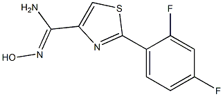 2-(2,4-Difluorophenyl)-1,3-thiazole-4-carboxamidoxime