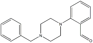 2-(4-Benzyl-1-piperazinyl)benzaldehyde Structure