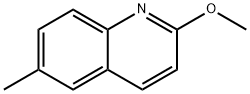 2-Methoxy-6-methylquinoline Structure