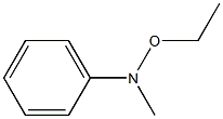 N-METHYL-N-ETHOXYLANILINE Structure