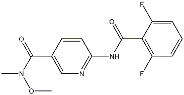 6-(2,6-difluorobenzamido)-N-methoxy-N-methylnicotinamide