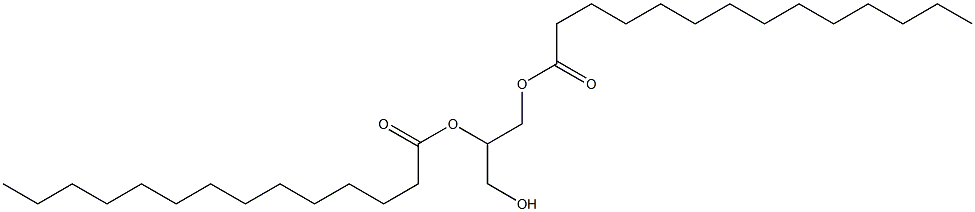 Tetradecanoic acid 1-hydroxymethyl-2-tetradecanoyloxy-ethyl ester