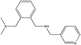  ({2-[(dimethylamino)methyl]phenyl}methyl)(pyridin-3-ylmethyl)amine