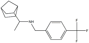 (1-{bicyclo[2.2.1]heptan-2-yl}ethyl)({[4-(trifluoromethyl)phenyl]methyl})amine