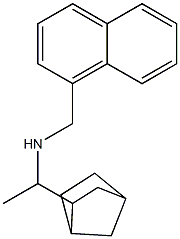 (1-{bicyclo[2.2.1]heptan-2-yl}ethyl)(naphthalen-1-ylmethyl)amine