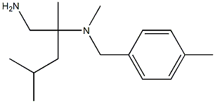  (1-amino-2,4-dimethylpentan-2-yl)(methyl)[(4-methylphenyl)methyl]amine