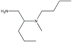 (1-aminopentan-2-yl)(butyl)methylamine 化学構造式