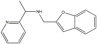 (1-benzofuran-2-ylmethyl)[1-(pyridin-2-yl)ethyl]amine
