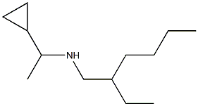 (1-cyclopropylethyl)(2-ethylhexyl)amine,,结构式