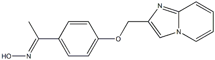  (1E)-1-[4-(imidazo[1,2-a]pyridin-2-ylmethoxy)phenyl]ethanone oxime