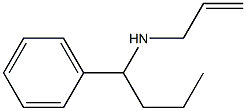 (1-phenylbutyl)(prop-2-en-1-yl)amine,,结构式