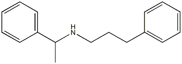 (1-phenylethyl)(3-phenylpropyl)amine Struktur