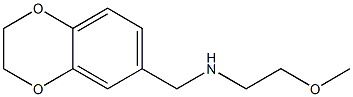 (2,3-dihydro-1,4-benzodioxin-6-ylmethyl)(2-methoxyethyl)amine