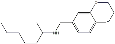 (2,3-dihydro-1,4-benzodioxin-6-ylmethyl)(heptan-2-yl)amine