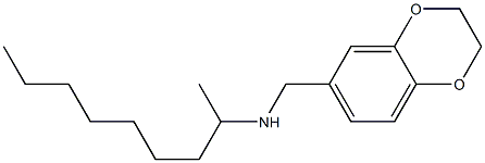  (2,3-dihydro-1,4-benzodioxin-6-ylmethyl)(nonan-2-yl)amine