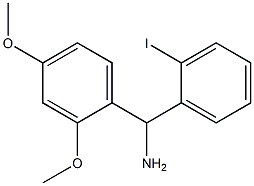 (2,4-dimethoxyphenyl)(2-iodophenyl)methanamine