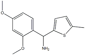 (2,4-dimethoxyphenyl)(5-methylthiophen-2-yl)methanamine
