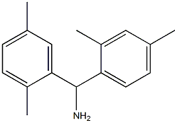  (2,4-dimethylphenyl)(2,5-dimethylphenyl)methanamine