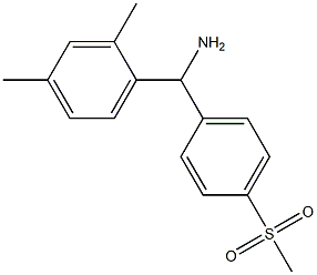  (2,4-dimethylphenyl)(4-methanesulfonylphenyl)methanamine