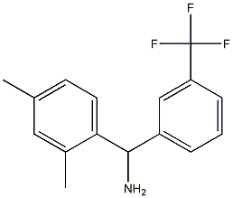 (2,4-dimethylphenyl)[3-(trifluoromethyl)phenyl]methanamine