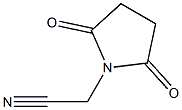 (2,5-dioxopyrrolidin-1-yl)acetonitrile Structure