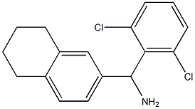 (2,6-dichlorophenyl)(5,6,7,8-tetrahydronaphthalen-2-yl)methanamine