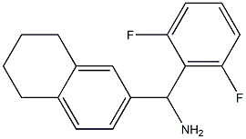  (2,6-difluorophenyl)(5,6,7,8-tetrahydronaphthalen-2-yl)methanamine