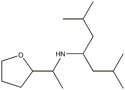 (2,6-dimethylheptan-4-yl)[1-(oxolan-2-yl)ethyl]amine Struktur