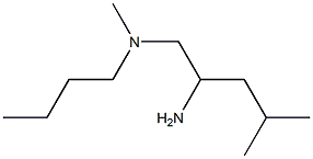 (2-amino-4-methylpentyl)(butyl)methylamine