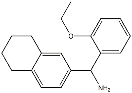 (2-ethoxyphenyl)(5,6,7,8-tetrahydronaphthalen-2-yl)methanamine Structure