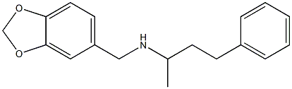 (2H-1,3-benzodioxol-5-ylmethyl)(4-phenylbutan-2-yl)amine