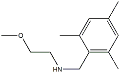 (2-methoxyethyl)[(2,4,6-trimethylphenyl)methyl]amine 化学構造式