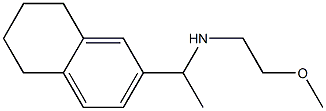 (2-methoxyethyl)[1-(5,6,7,8-tetrahydronaphthalen-2-yl)ethyl]amine 化学構造式