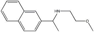 (2-methoxyethyl)[1-(naphthalen-2-yl)ethyl]amine Structure