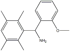 (2-methoxyphenyl)(2,3,5,6-tetramethylphenyl)methanamine,,结构式