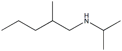 (2-methylpentyl)(propan-2-yl)amine Structure